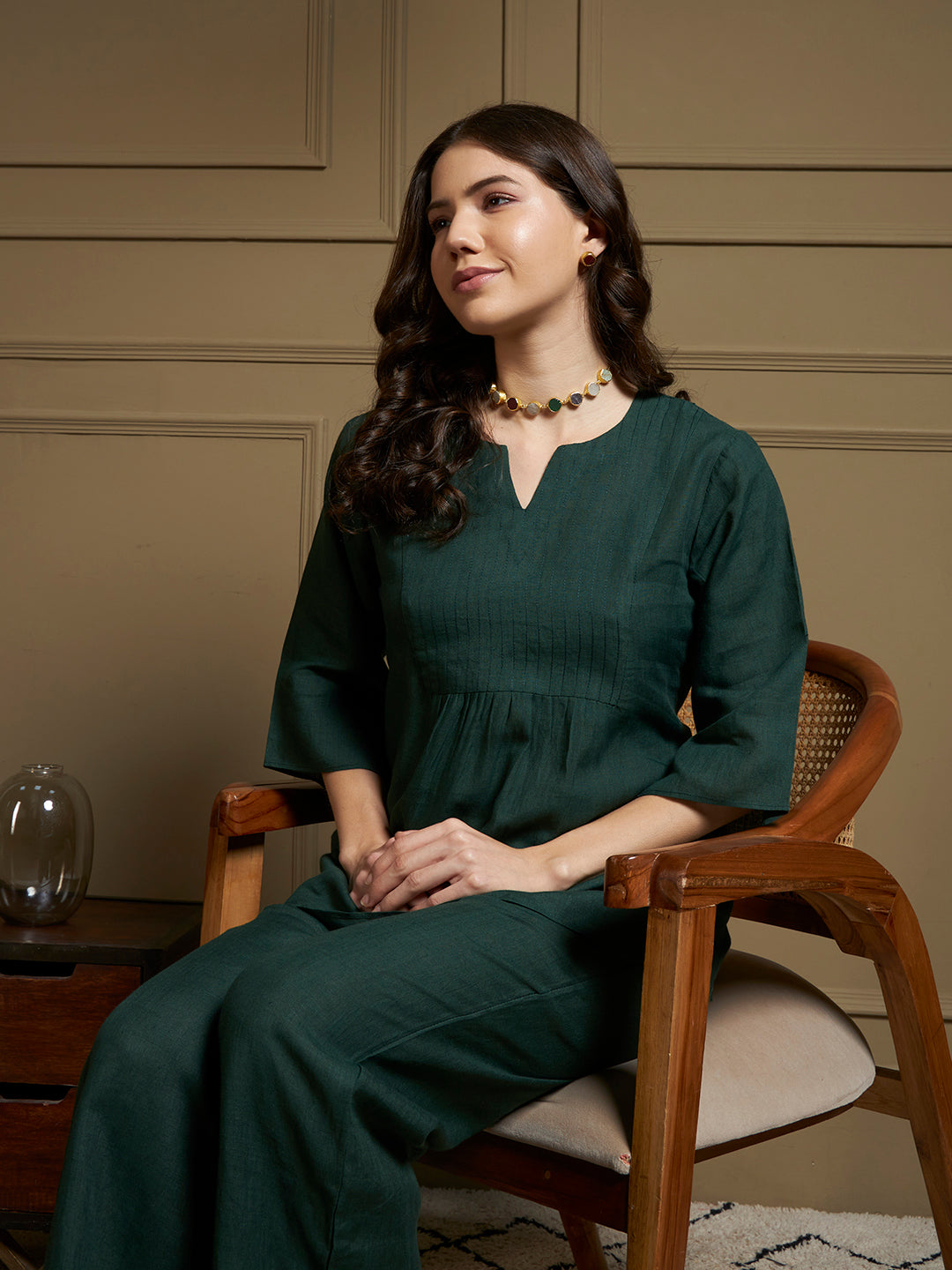 Forest 100% Pure Linen Co-Ord Set