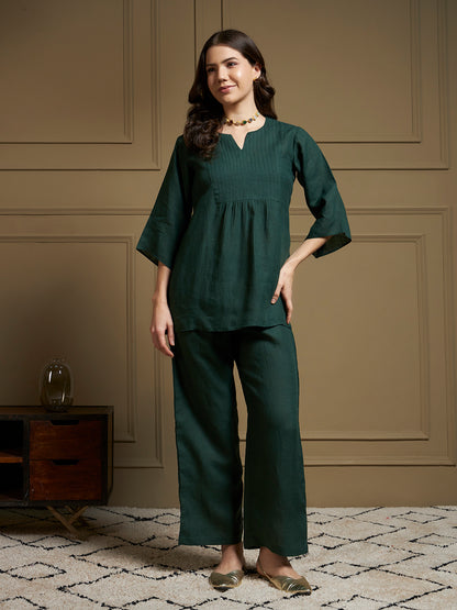 Forest 100% Pure Linen Co-Ord Set