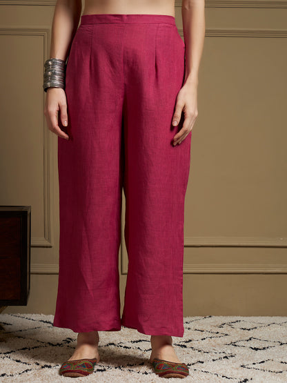 Rosewood 100% pure Linen Linen Co-Ord Set